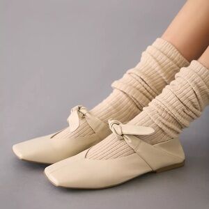 Vicenza Bow Mary Jane Flats